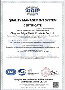 ISO9001质量管理体系证书英文版